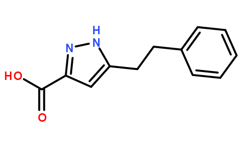 5-(2-苯基)乙基-1H-吡唑-3-羧酸