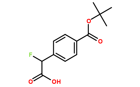 2-(4-(叔丁氧基羰基)苯基)-2-氟乙酸