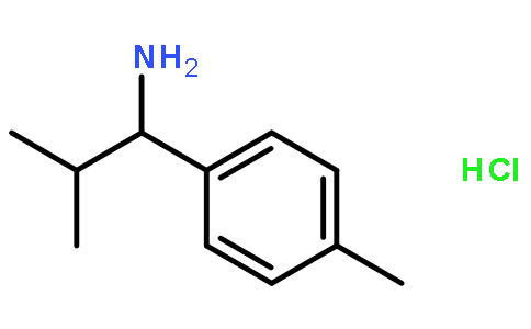 (1R)-2-甲基-1-(4-甲基苯基)丙胺盐酸盐