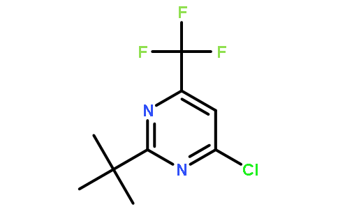 2-叔丁基-4-氯-6-(三氟甲基)嘧啶