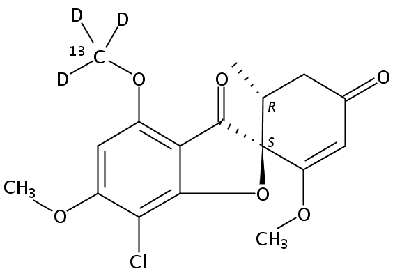 灰黄霉素杂质(Griseofulvin-13C-d3)1329612-29-4