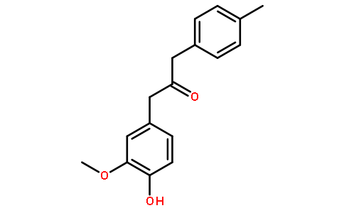 1-(4-羟基-3-甲氧基苯基)-3-(4-甲基苯基)丙-2-酮