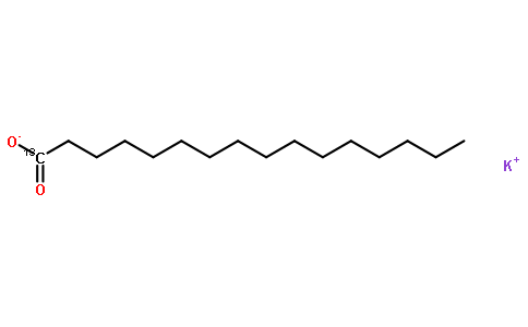 棕榈酸钾-1-13C