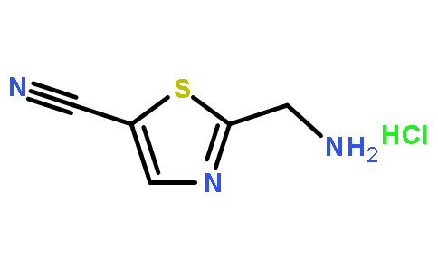 2-(氨基甲基)噻唑-5-甲腈盐酸盐