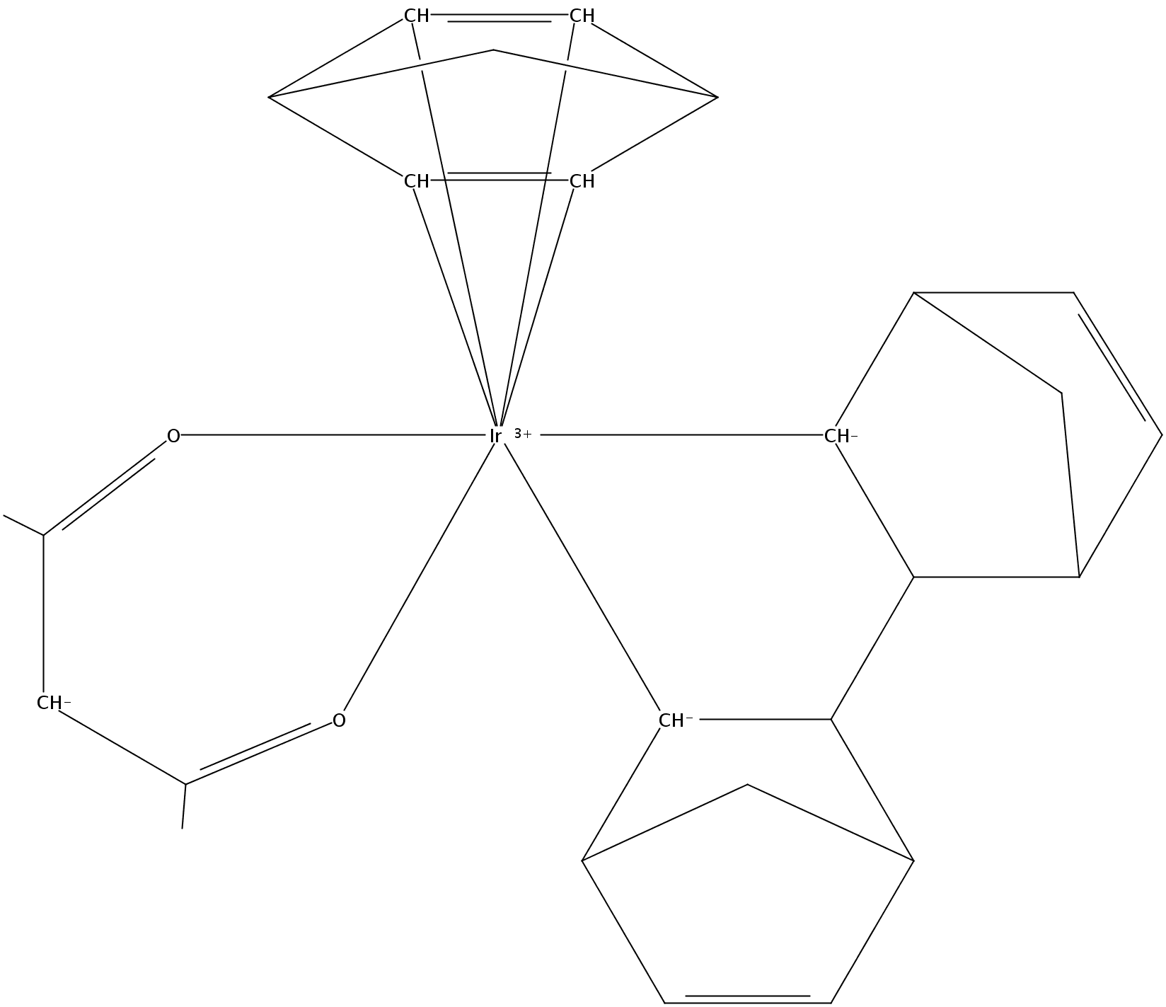三(降冰片二烯)(乙酰基丙酮酸)铱(III)