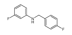 3-Fluoro-N-(4-fluorobenzyl)aniline