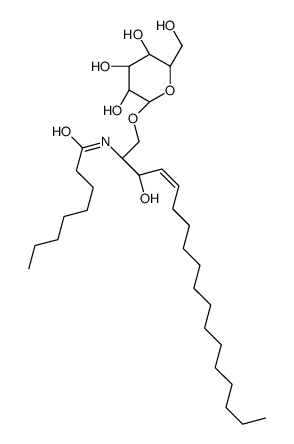 N-[(E,2S,3R)-3-hydroxy-1-[(2R,5R)-3,4,5-trihydroxy-6-(hydroxymethyl)oxan-2-yl]oxyoctadec-4-en-2-yl]octanamide