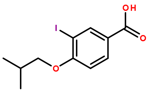 3-碘-4-异丁氧基苯甲酸