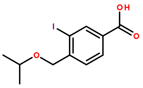 3-碘-4-(异丙氧基甲基)苯甲酸