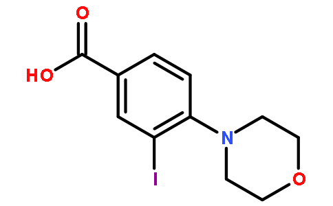 3-碘-4-吗啉苯甲酸