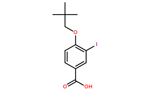 4-(2,2-二甲基丙氧基)-3-碘苯甲酸