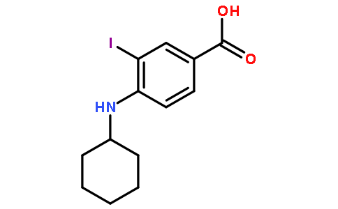 4-(环己基氨基)-3-碘苯甲酸
