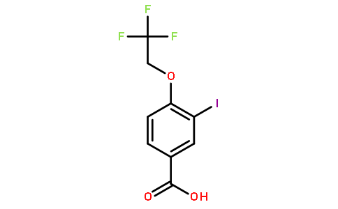 3-碘-4-(2,2,2-三氟乙氧基)苯甲酸