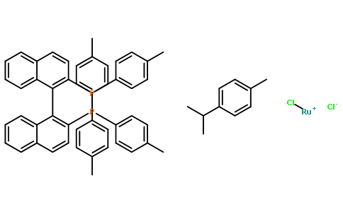 氯[(R)-(+)-2,2'-二(二-对甲苯基膦)-1,1'-联萘](p-伞花素)氯化钌(II)