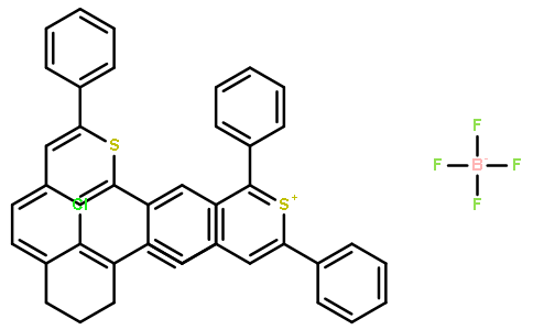 四氟硼酸4-[2-[2-氯-3-[(2,6-二苯基-4H-噻喃-4-亚基)亚乙基]-1-环己烯-1-基]乙烯基]-2,6-二苯基硫代吡喃鎓