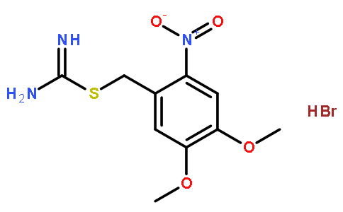 S-(4,5-二甲氧基-2-硝基苯甲基)异硫脲溴化物