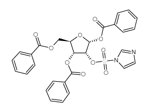 2-(1’-咪唑磺酰氧基)-1,3,5-三苯甲酰氧基-alpha-D-呋喃核糖