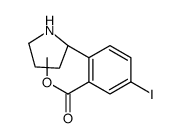 (R)-甲基 5-碘-2-(吡咯烷-2-基)苯甲酸