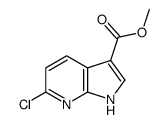 Methyl 6-chloro-1H-pyrrolo[2,3-b]pyridine-3-carboxylate