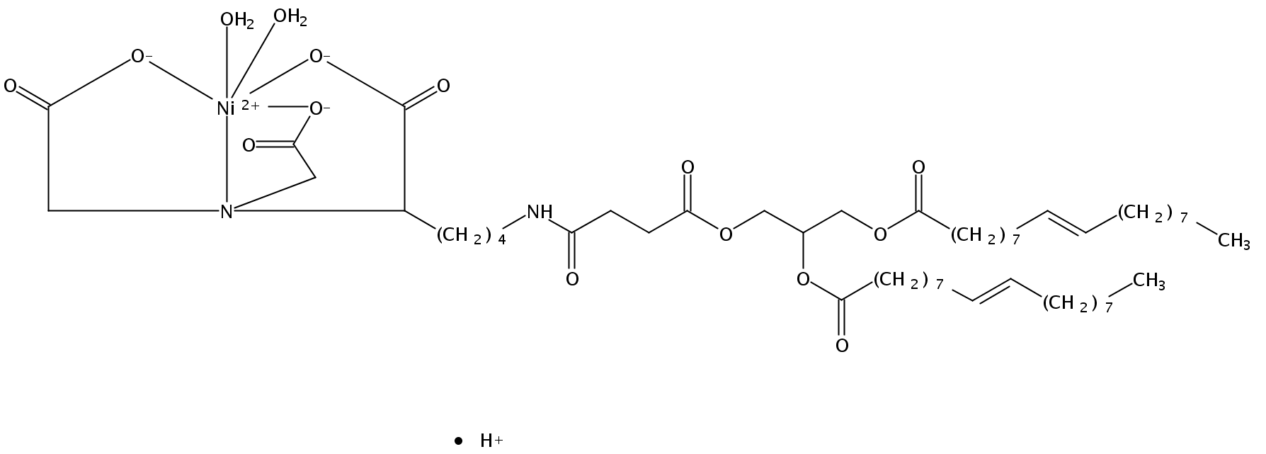 1,2-dioleoyl-sn-glycero-3-[(N-(5-amino-1-carboxypentyl)iminodiacetic acid)succinyl] (nickel salt)