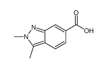 2,3-Dimethyl-2H-indazole-6-carboxylic acid