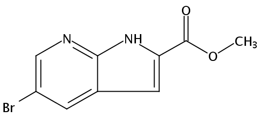 Methyl 5-bromo-1H-pyrrolo[2,3-b]pyridine-2-carboxylate