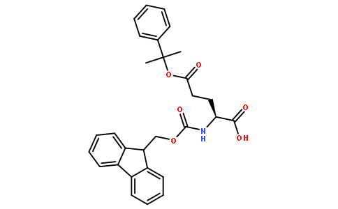 N-[(9H-芴-9-基甲氧基)羰基]-L-谷氨酸 5-(1-甲基-1-苯基乙基)酯