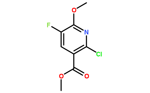 2-氯-5-氟-6-甲氧基烟酸甲酯