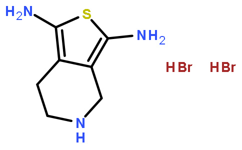 2,6-苯并噻唑二胺,  4,5,6,7-四氢-,  二氢溴化
