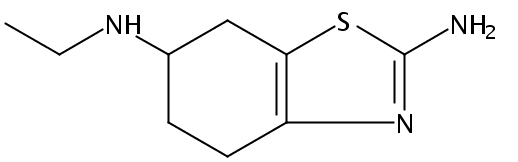 N6-Ethyl-4,5,6,7-tetrahydro-2,6-benzothiazolediamine