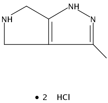 3-Methyl-1,4,5,6-tetrahydropyrrolo[3,4-c]pyrazole dihydrochloride