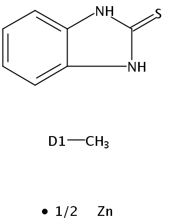 2-硫醇基甲基苯并咪唑锌盐