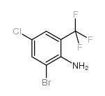 2-溴-4-氯-6-三氟甲基苯胺