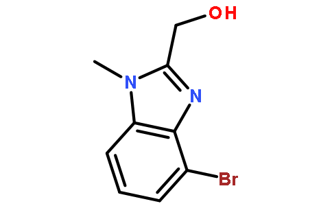 4-溴-1-甲基-1H-苯并咪唑-2-甲醇