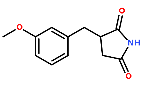 3-(3-甲氧基苄基)吡咯烷-2,5-二酮