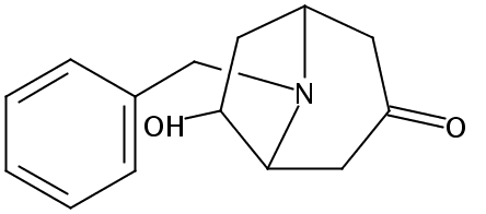 8-Benzyl-6-hydroxy-8-azabicyclo[3.2.1]octan-3-one