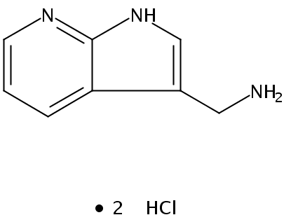 (1H-Pyrrolo[2,3-b]pyridin-3-yl)methanamine dihydrochloride