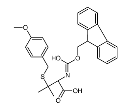 N-[(9H-Fluoren-9-ylmethoxy)carbonyl]-3-[(4-methoxybenzyl)sulfanyl ]-D-valine