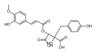 (2R,3S)-2-hydroxy-3-[(E)-3-(3-hydroxy-4-methoxyphenyl)prop-2-enoyl]oxy-2-[(4-hydroxyphenyl)methyl]butanedioic acid