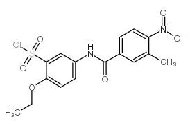 2-乙氧基-5-(3-甲基-4-硝基苯甲酰氨基)-苯磺酰氯
