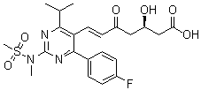 (3R,6E)-7-[4-(4-氟苯基)-6-异丙基-2-[甲基(甲基磺酰基)氨基]-5-嘧啶基]-3-羟基-5-氧代-6-庚烯酸