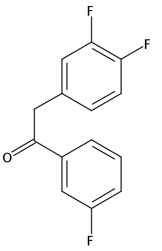 2-(3,4-Difluorophenyl)-1-(3-fluorophenyl)ethanone