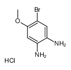 4-bromo-5-methoxybenzene-1,2-diamine,hydrochloride