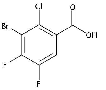 3-Bromo-2-chloro-4,5-difluorobenzoic acid