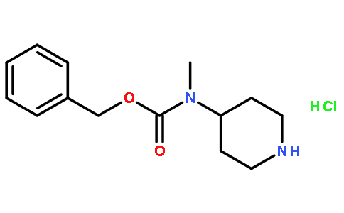 甲基哌啶-4-基氨基甲酸芐酯鹽酸鹽