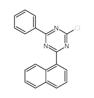 2-苯基-4-(1-萘基)-6-氯-1,3,5-三嗪