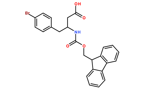 Fmoc-(S)-3-氨基-4-(4-溴苯基)丁酸