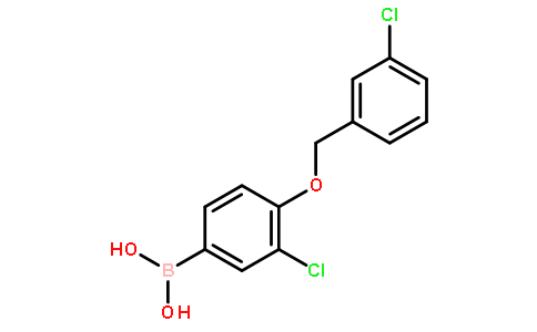 3-氯-4-(3’-氯苄氧基)苯基硼酸