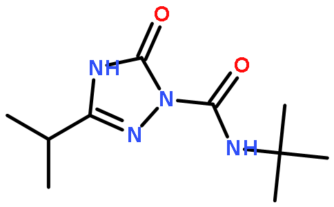 N-叔丁基-3-异丙基-5-氧代-2,5-二氢-1H-1,2,4-三氮唑-1-甲酰胺