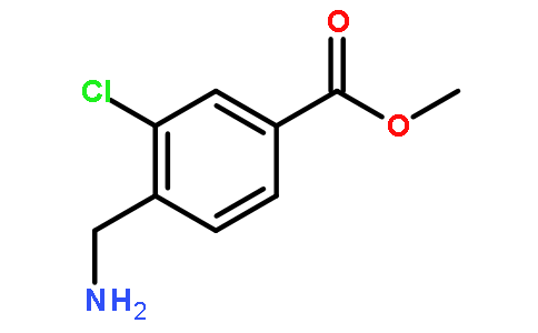4-(氨基甲基)-3-氯苯甲酸甲酯